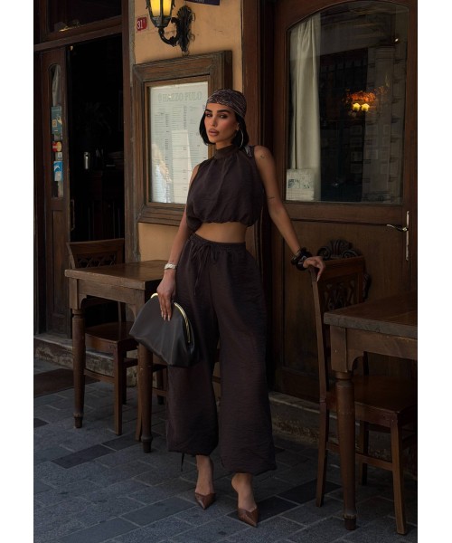 KAHVE TAKIM TENSEL KUMAŞ - 247438