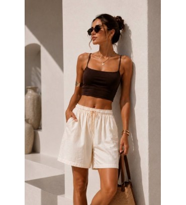  BEYAZ ŞORT MODAL KUMAŞ - 247457