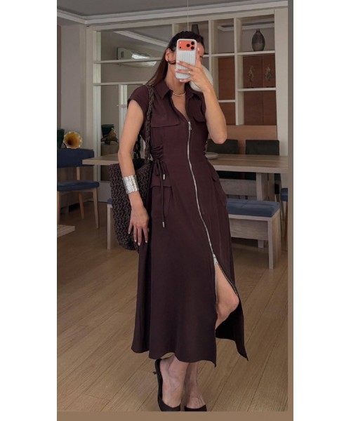  KAHVE ELBİSE - 247463