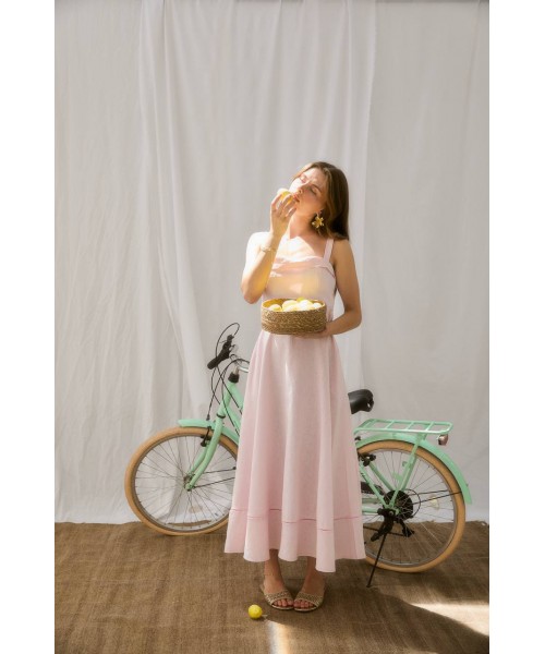  PEMBE ELBİSE - 247475