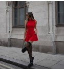 RED DRESS Micro fabric - 247901