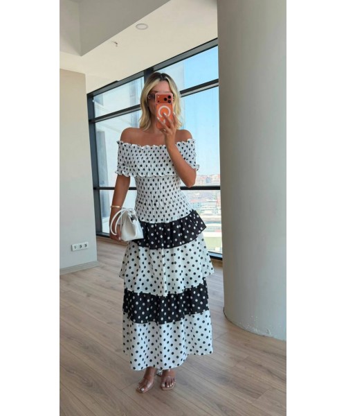  SPOTTED DRESS - 248092