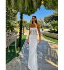 BEYAZ ABİYE SATEN KUMAŞ - 248182