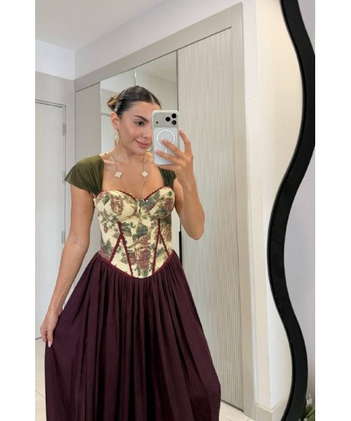 Patterned DRESS - 248245
