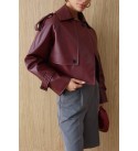 BORDO CEKET DERİ - 248322