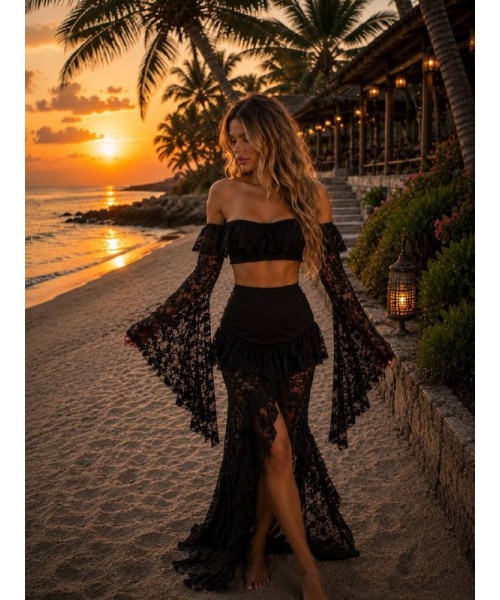 BLACK SET LACE - 248389