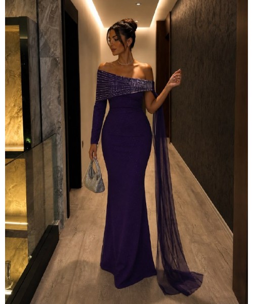  MOR ABİYE SCUBA CREP - 248583