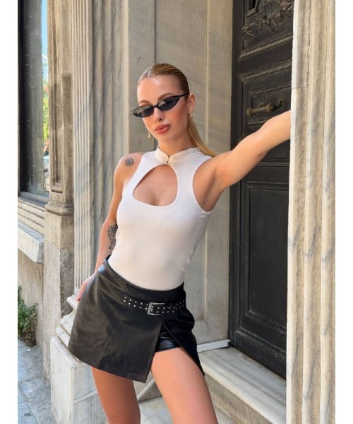  CREAM BLOUSE - 248637