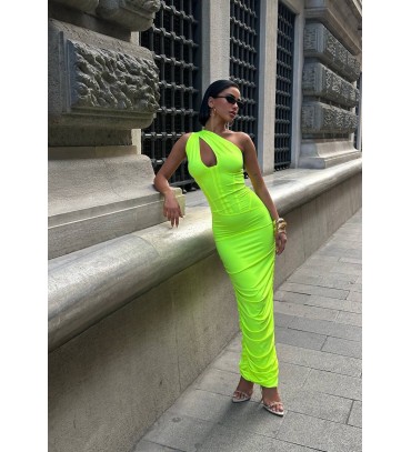  NEON ELBİSE LYCRA -...