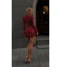 BORDO ELBİSE MİCRO KUMAŞ - 248726