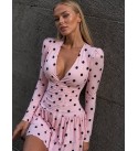 PEMBE ELBİSE MİCRO KUMAŞ - 248727