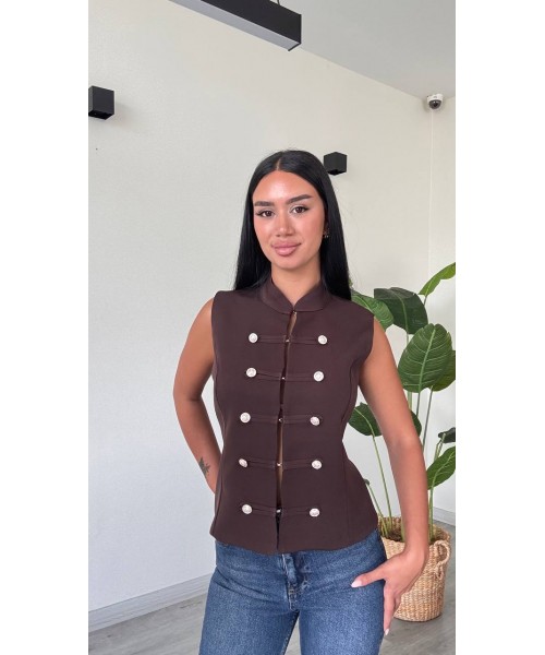  KAHVE YELEK - 248788