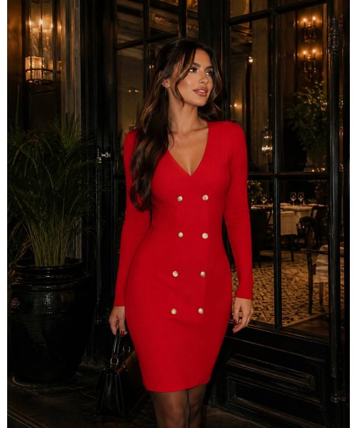 RED DRESS KNITWEAR - 248858