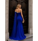 SAKS ABİYE CREP KUMAŞ - 249066