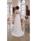 BEYAZ ELBİSE DOUBLE KUMAŞ - 249070
