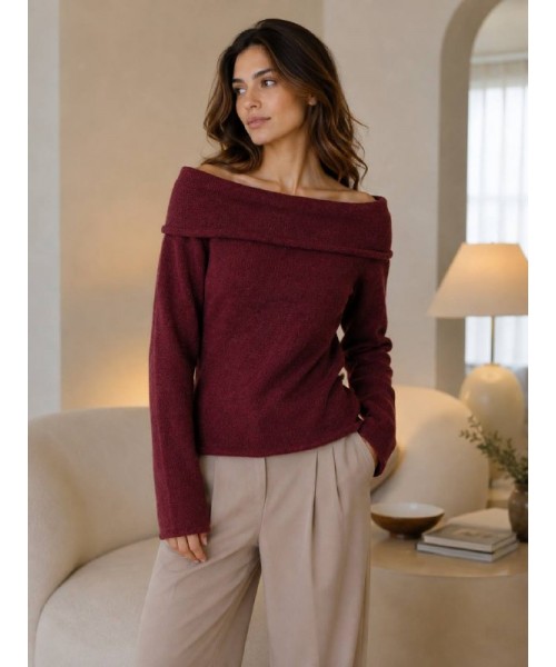  BORDO KAZAK TRİKO - 249165
