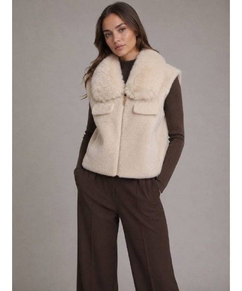 BEIGE WAISTCOAT - 249295