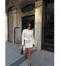 WHITE SET PUL DETAY KUMAS - 249400