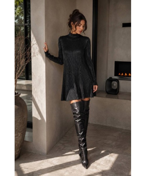 BLACK DRESS KNITWEAR - 249474