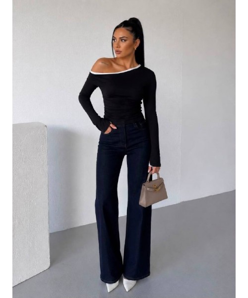  SİYAH BLUZ SANDY KUMAŞ - 249508