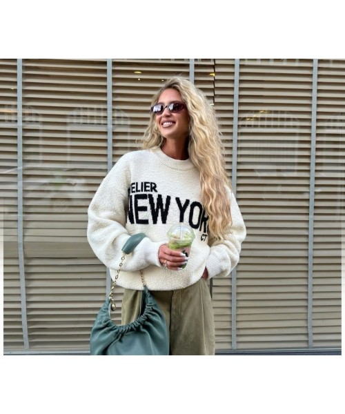WHITE JUMPER KNITWEAR - 249571
