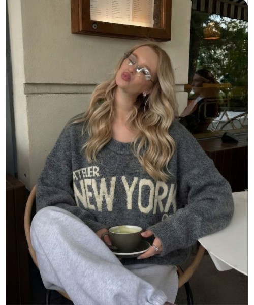 GRAY JUMPER KNITWEAR - 249573