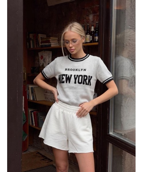 WHITE JUMPER KNITWEAR - 249577