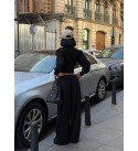 BLACK SET 3 YARN FABRIC - 249702