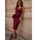 Burgundy SET CHANEL FABRIC - 249743