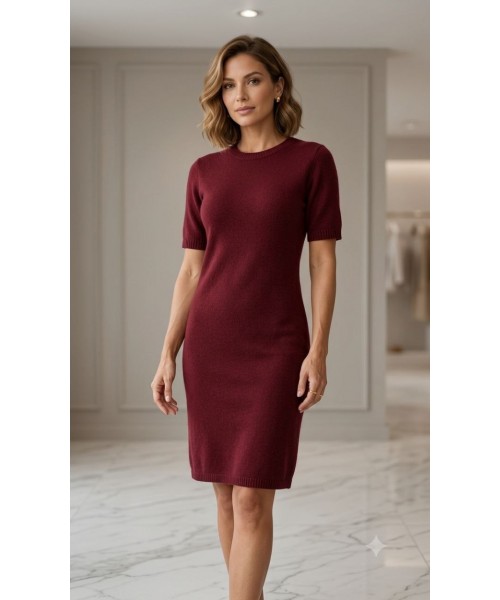 Burgundy DRESS KNITWEAR - 249802