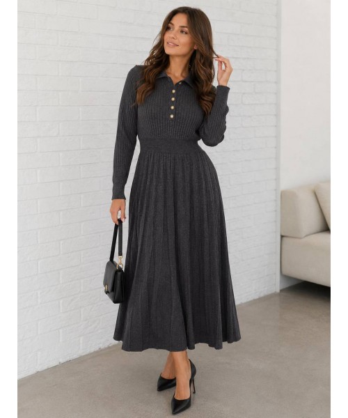 ANTHRACITE DRESS KNITWEAR - 249878
