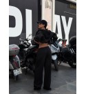 BLACK Tracksuit Team 3IPLIK SARDONLU NAKIS - 250178