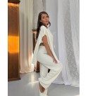 WHITE SET KNITWEAR - 250285