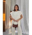 WHITE SET KNITWEAR - 250285