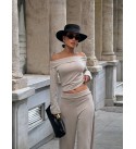 CREAM SET MODAL FABRIC - 250311