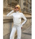 WHITE Tracksuit Team MODAL FABRIC - 250328