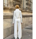 WHITE Tracksuit Team MODAL FABRIC - 250328