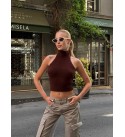 COFFEE SHIRT KNITWEAR - 250346