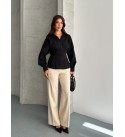 BLACK SHIRT Poplin fabric - 250466