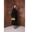 SAFFRON COAT-OVERCOAT MODAL FABRIC - 250524