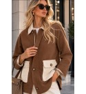 COFFEE JACKET GABARDIN KUMAS - 250741