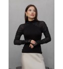 BLACK BLOUSE - 250773