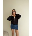 BLACK CARDIGAN KNITWEAR - 250848