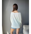 WHITE JUMPER KNITWEAR - 250870