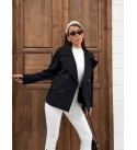 BLACK COAT-OVERCOAT - 251020