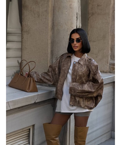 LEOPARD COAT-OVERCOAT 