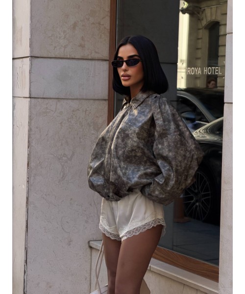 LEOPARD COAT-OVERCOAT 