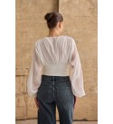 WHITE BLOUSE - 251159