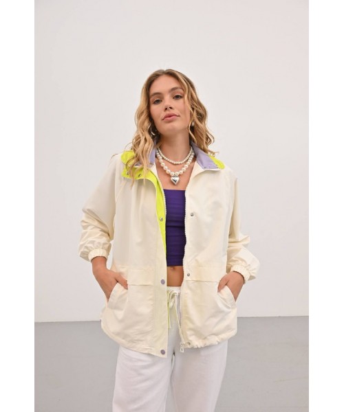 CREAM COAT-OVERCOAT - 251274