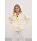 CREAM COAT-OVERCOAT - 251274